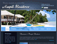 Tablet Screenshot of maupitiresidence.info